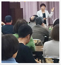 2014年4月23日（水）八幡東区社会福祉協議会にて『脳イキイキセミナー』（無料）を開催しました！